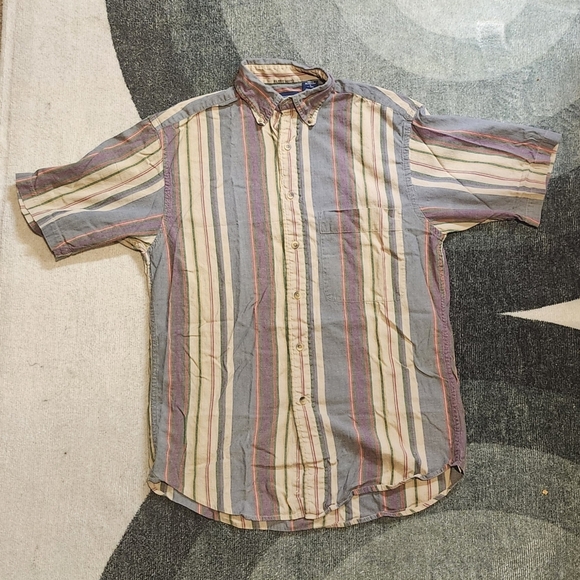 Lands' End Multicolor Striped Shirt - Picture 4 of 4